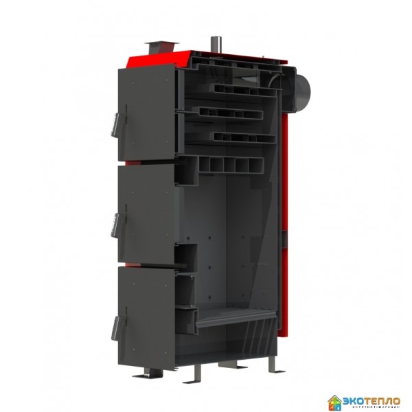 Котел на твердом топливе для отопления 75 кВт 